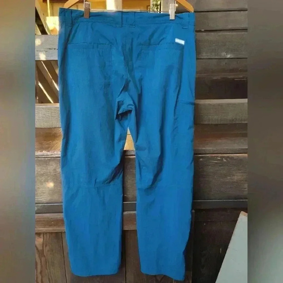 Columbia Men's Blue Omni Shade Sun Protection Silver Ridge Pant | Size 36/30 - Picture 2 of 6
